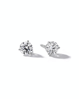 2.46ct D-VVS2 Core Round Lab Diamond Martini Studs