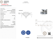 3.00 Carat D - VS1 H&A Round Lab Grown Diamond - IGI (125406) - PBD Loose Diamond