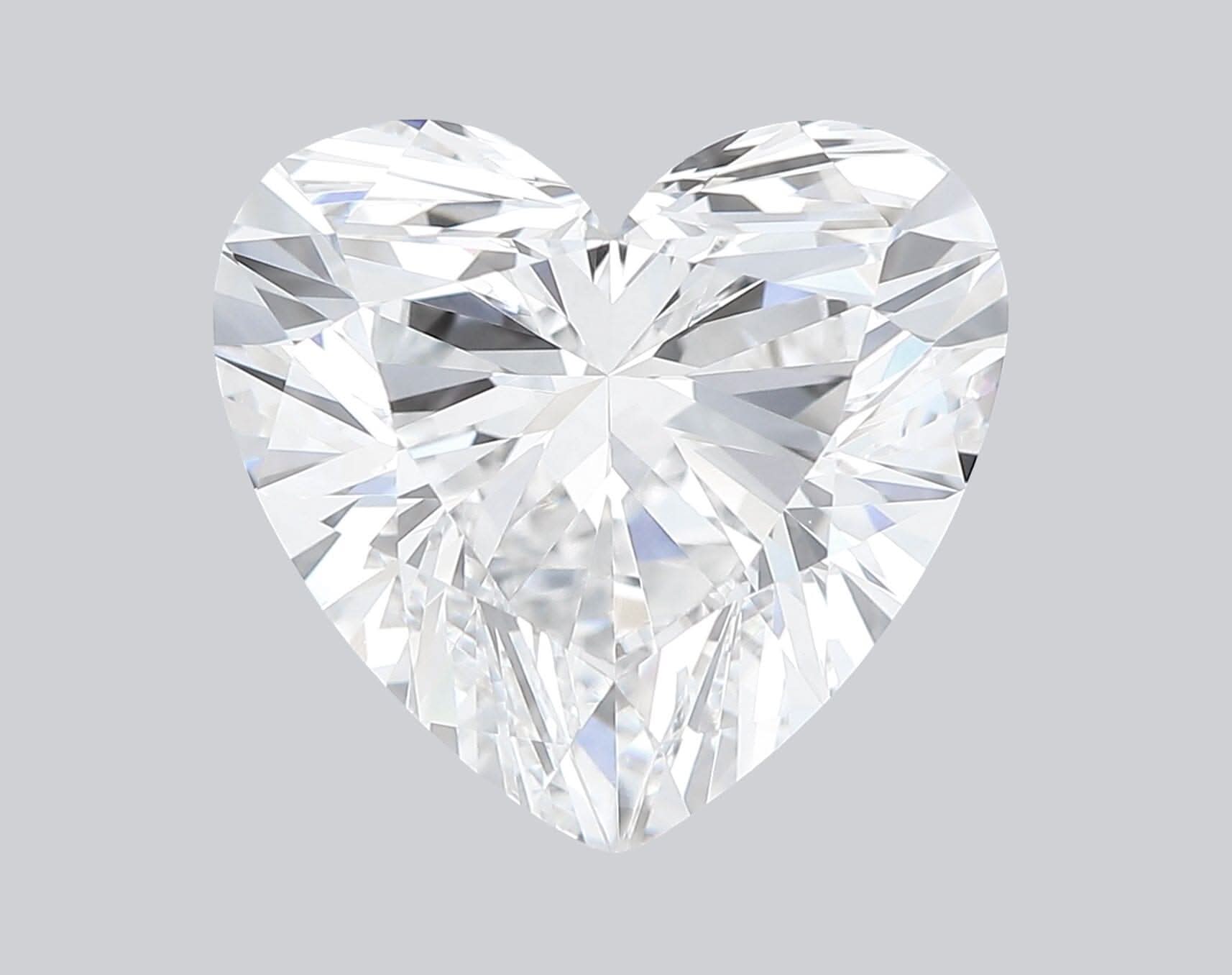 3.00 Carat D - VVS2 Heart Lab Grown Diamond - IGI (51639) - PBD Loose Diamond