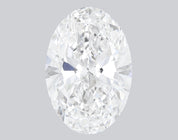 3.00 Carat D-VVS2 Oval Lab Grown Diamond - IGI (#50286) Loose Diamond Princess Bride Diamonds 