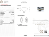 3.00 Carat F-VS1 Marquise Lab Grown Diamond - IGI (#126802)