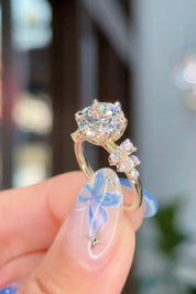 3.00ct D - VS1 Round Lab Diamond Supernova - PBD Engagement Rings