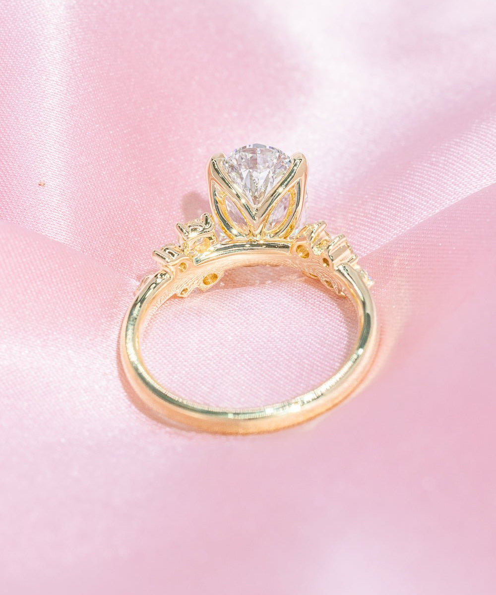3.00ct E - VS1 Oval Lab Diamond Supernova - PBD Engagement Rings