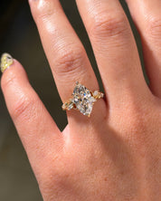 3.00ct E-VVS2 Marquise Lab Diamond Colette - PBD Engagement Rings