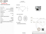 3.01 Carat D-VVS2 Oval Lab Grown Diamond - IGI (#53773) Loose Diamond Princess Bride Diamonds 