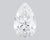 3.01 Carat E-VS1 Pear Lab Grown Diamond - IGI (#48870) Loose Diamond Princess Bride Diamonds 