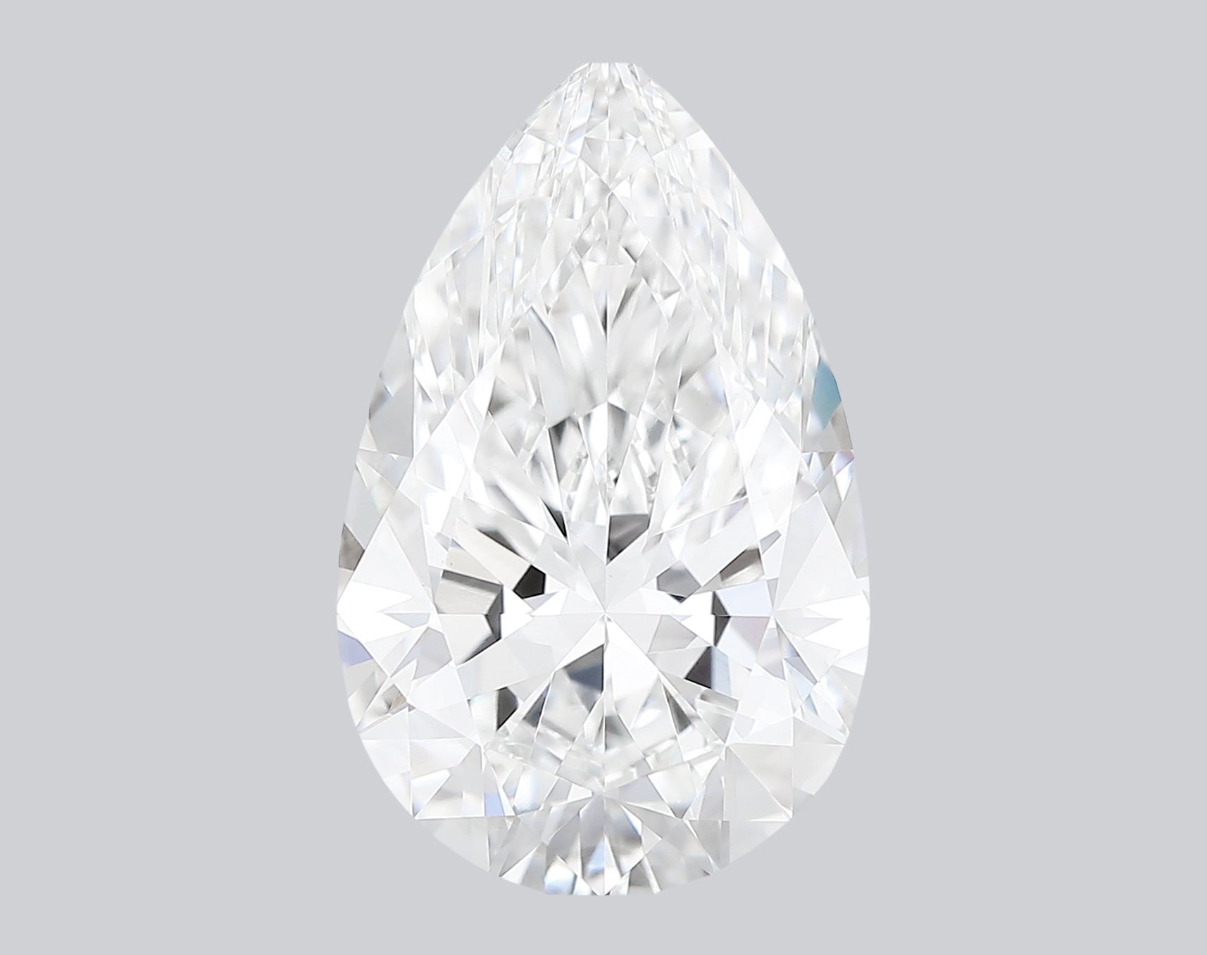 3.01 Carat F-VVS2 Pear Lab Grown Diamond - IGI (127520) - PBD Loose Diamond