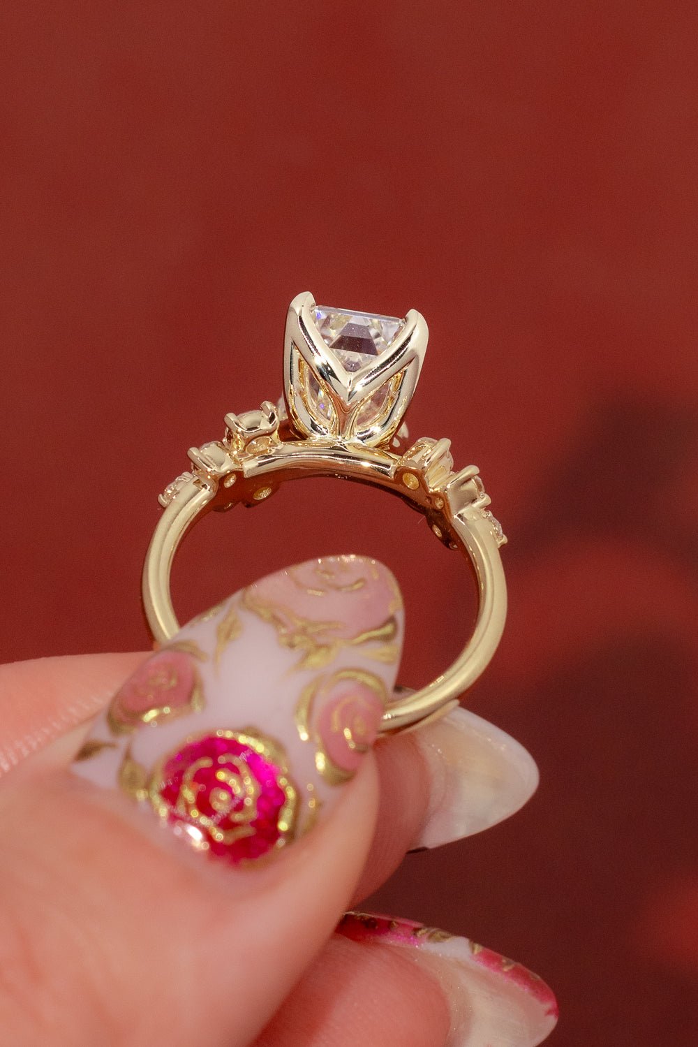 3.01ct D - VS1 Emerald Lab Diamond Supernova - PBD Engagement Rings