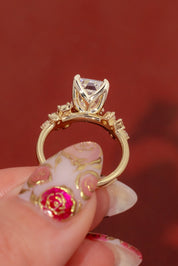 3.01ct D - VS1 Emerald Lab Diamond Supernova - PBD Engagement Rings