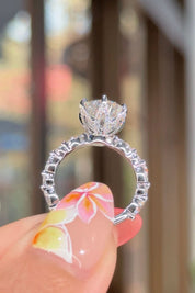 3.01ct D - VS1 Round Lab Diamond Ren - PBD Engagement Rings