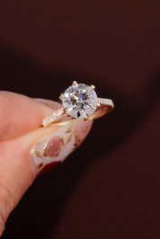 3.01ct E - VS1 Round Lab Diamond Isabela - PBD Engagement Rings