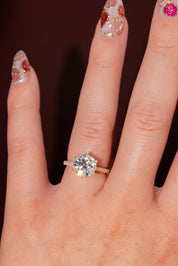 3.01ct E - VS1 Round Lab Diamond Isabela - PBD Engagement Rings