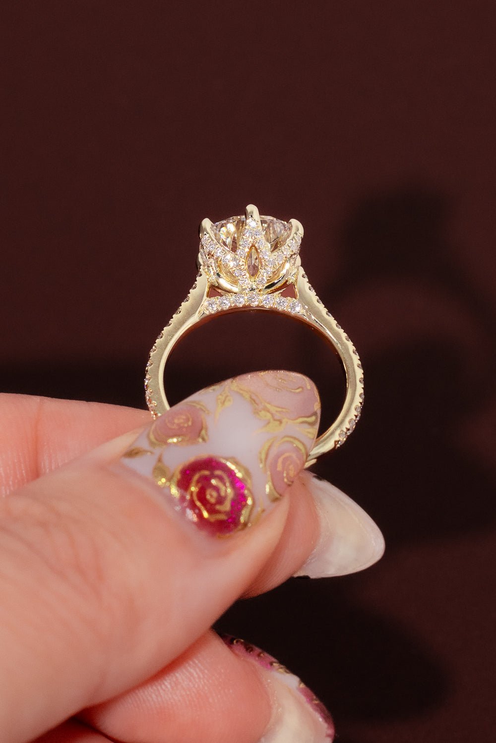 3.01ct E - VS1 Round Lab Diamond Isabela - PBD Engagement Rings