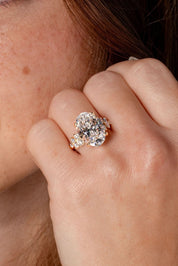 3.01ct E - VVS2 Oval Lab Diamond Supernova - PBD Engagement Rings