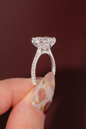 3.01ct F - VS1 Oval Lab Diamond Isabela - PBD Engagement Rings