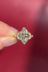 3.01ct F-VVS2 Marquise Lab Diamond Olivia