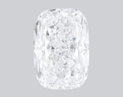 3.02 Carat D-VVS1 Elongated Cushion Lab Grown Diamond - IGI (128187) - PBD Loose Diamond