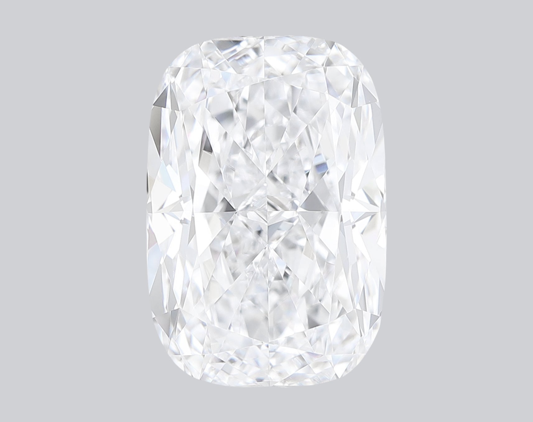 3.02 Carat D-VVS1 Elongated Cushion Lab Grown Diamond - IGI (128187) - PBD Loose Diamond
