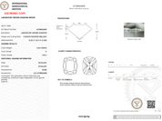 3.02 Carat D - VVS2 Elongated Cushion Lab Grown Diamond - IGI (125467) - PBD Loose Diamond