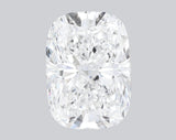 3.02 Carat D-VVS2 Elongated Cushion Lab Grown Diamond - IGI (#125467)