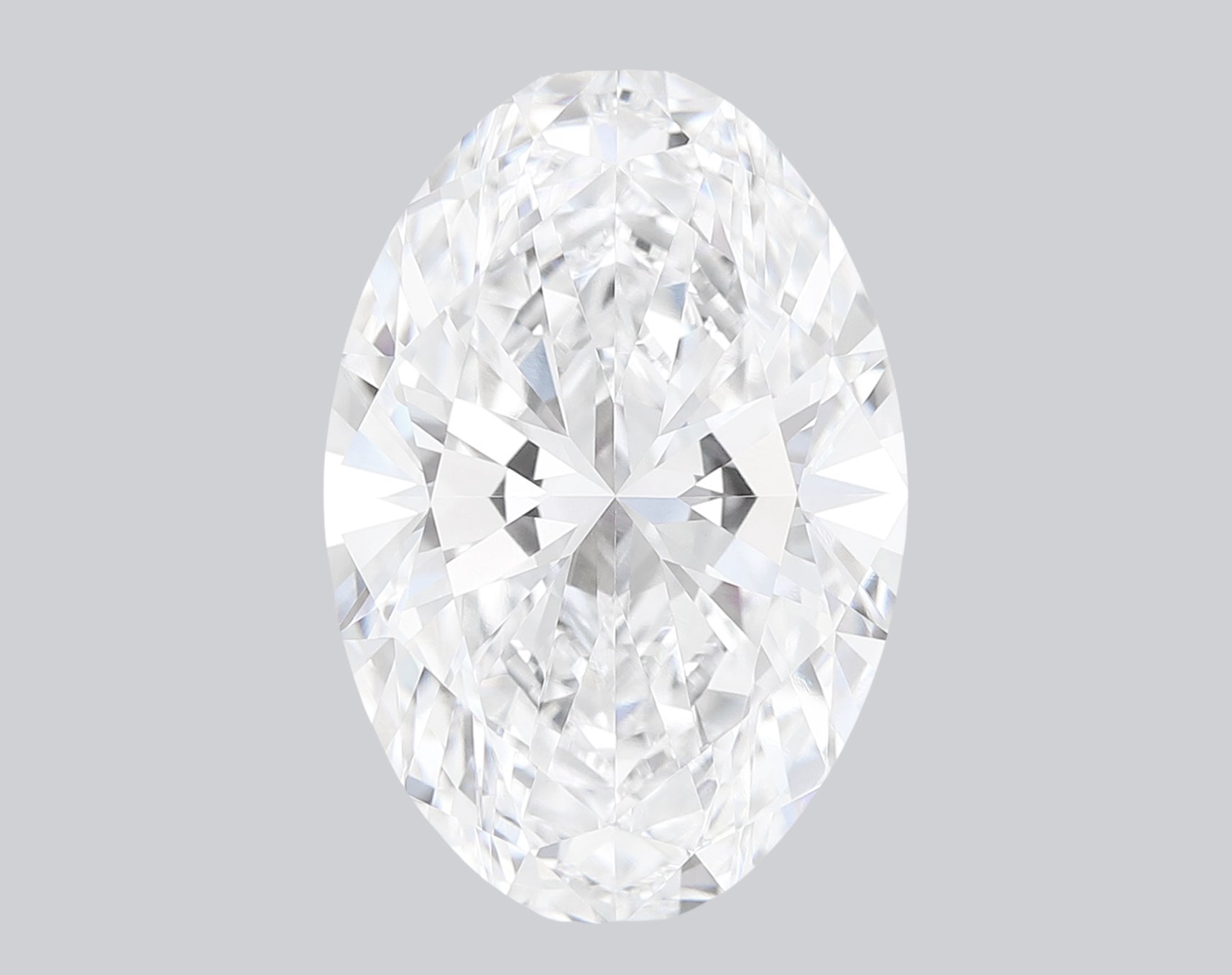 3.02 Carat D-VVS2 Oval Lab Grown Diamond - IGI (128301) - PBD Loose Diamond