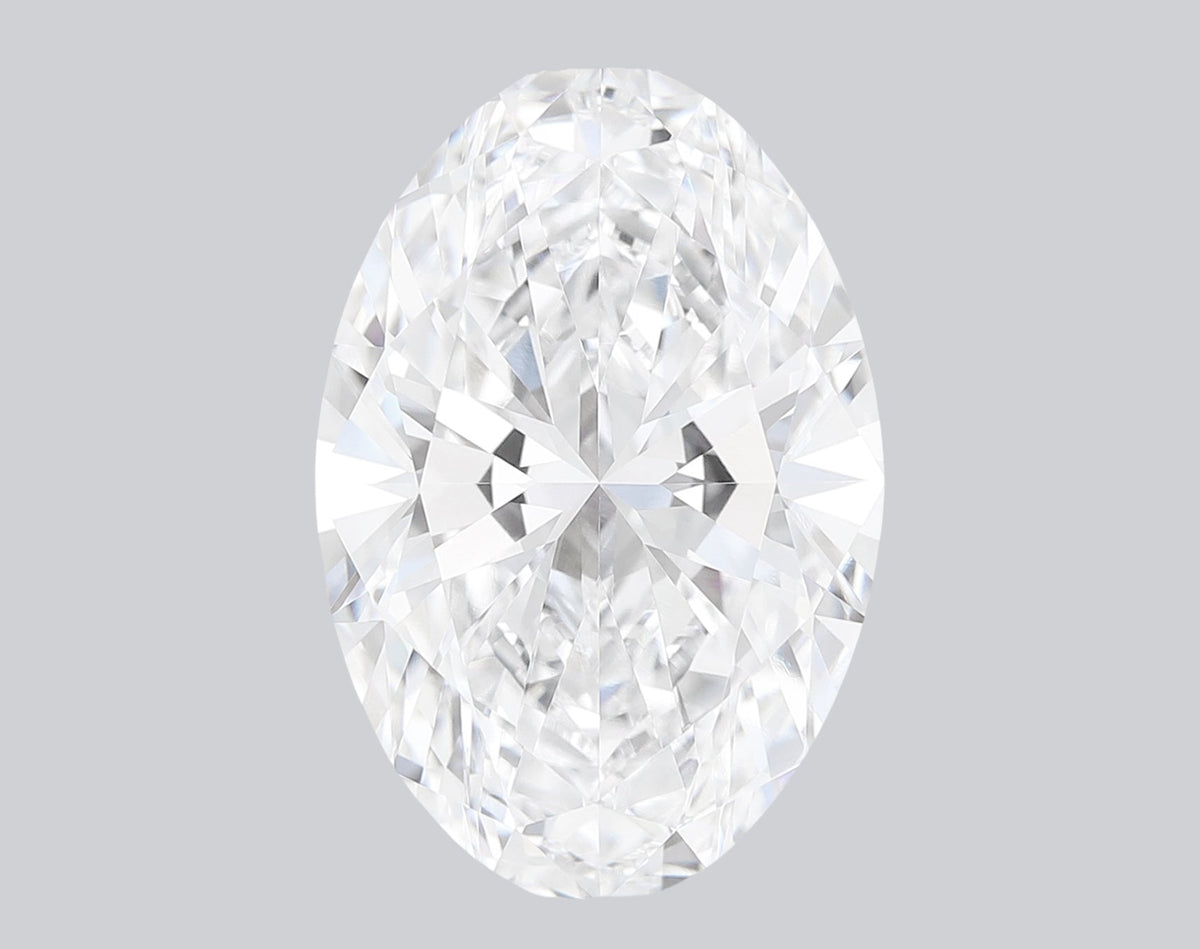 3.02 Carat D-VVS2 Oval Lab Grown Diamond - IGI (128301) - PBD Loose Diamond