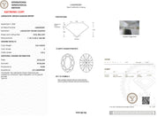 3.02 Carat D-VVS2 Oval Lab Grown Diamond - IGI (#53529) Loose Diamond Princess Bride Diamonds 