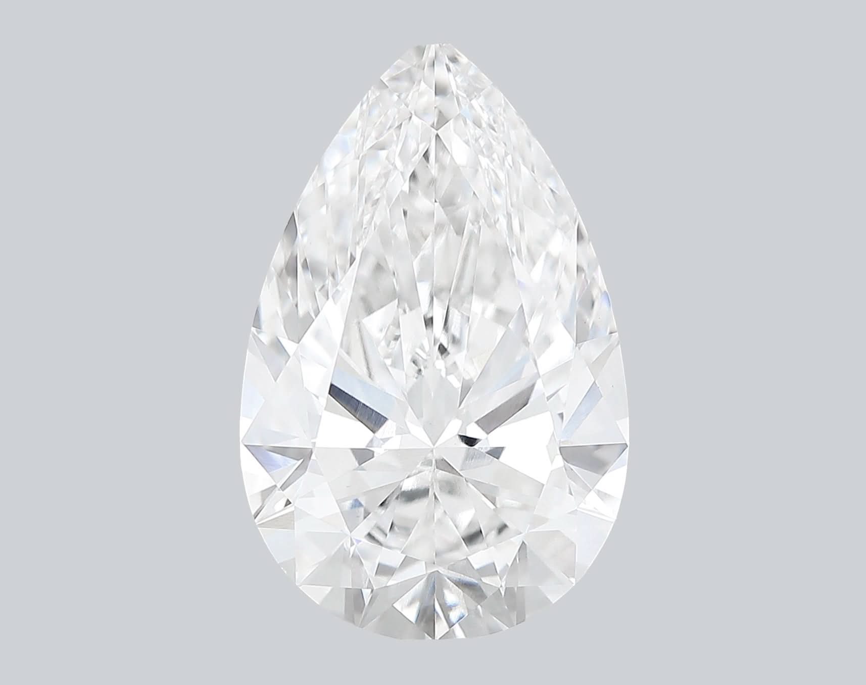 3.02 Carat E - VS1 Pear Lab Grown Diamond - IGI (122290) - PBD Loose Diamond