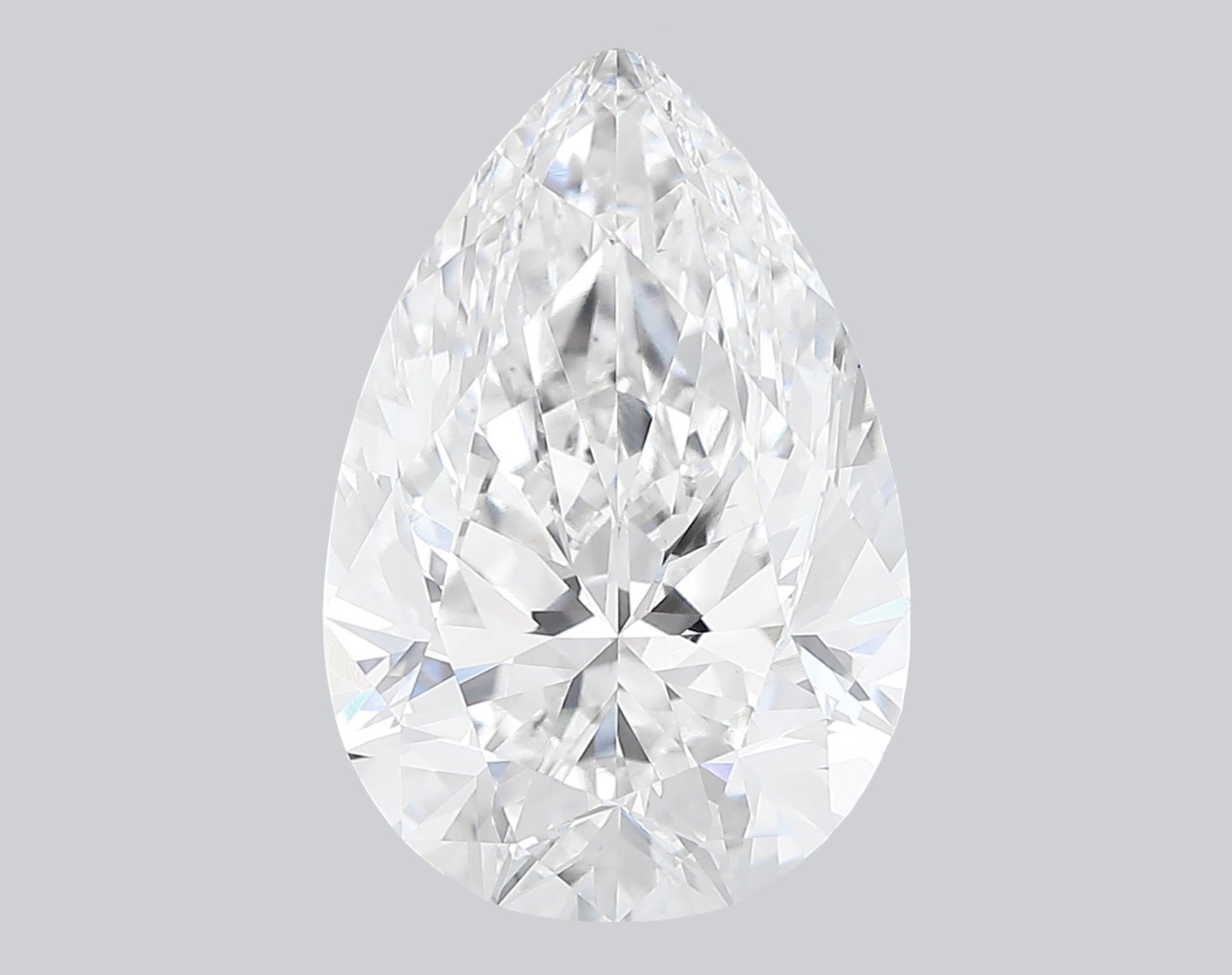 3.02 Carat E - VS1 Pear Lab Grown Diamond - IGI (124663) - PBD Loose Diamond
