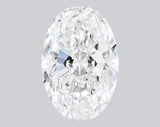 3.02 Carat F-VVS2 Oval Lab Grown Diamond - IGI (#125392)