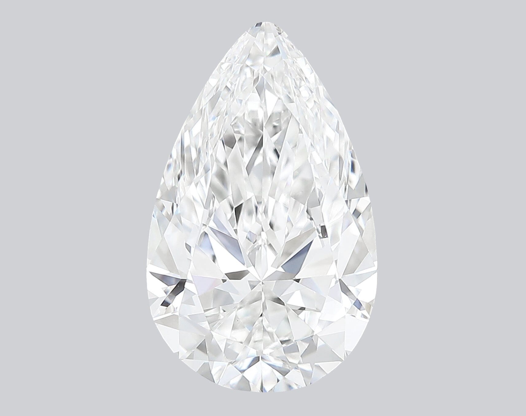3.02 Carat F-VVS2 Pear Lab Grown Diamond - IGI (#53428) Loose Diamond Princess Bride Diamonds 