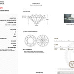 3.02ct D-VS1 Round Lab Diamond Isabela Engagement Rings Princess Bride Diamonds 