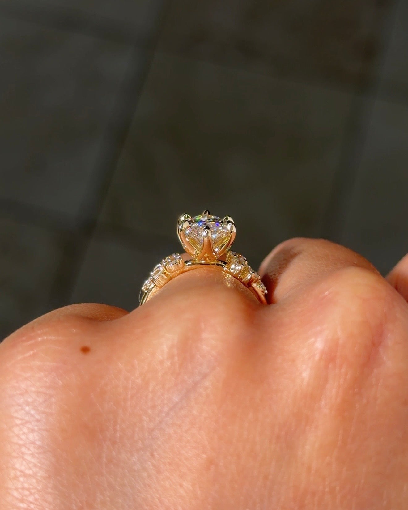 3.02ct E - VS1 Marquise Lab Diamond Supernova - PBD Engagement Rings