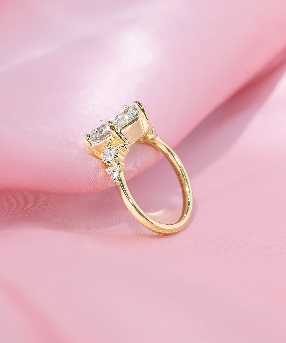 3.02ct E - VS1 Pear Lab Diamond Brandi - PBD Engagement Rings