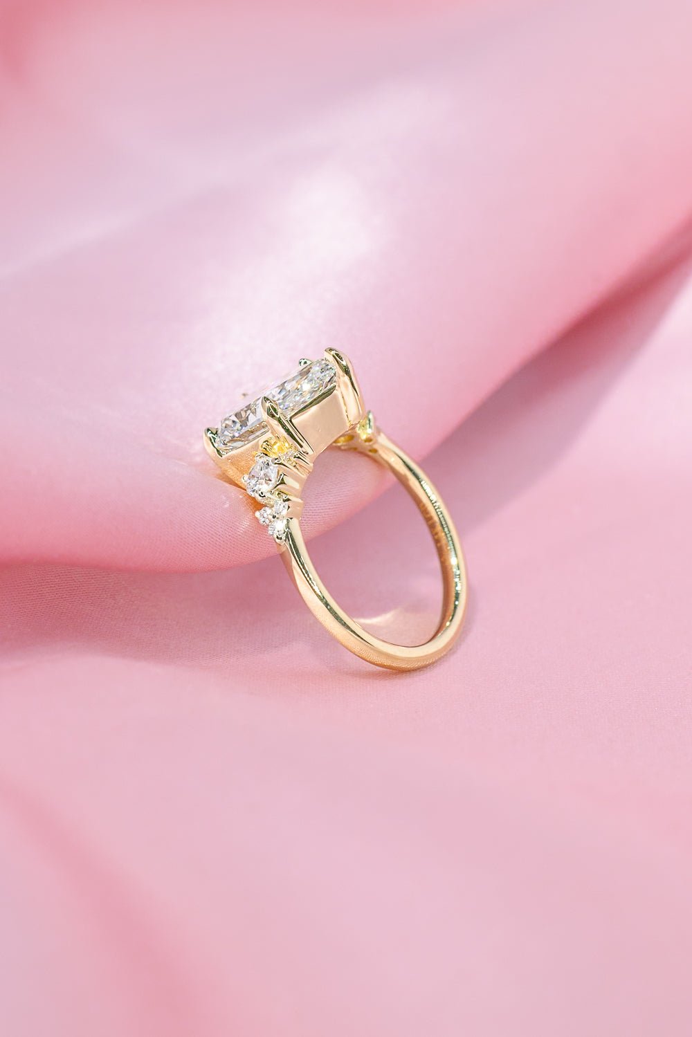 3.02ct E - VS1 Pear Lab Diamond Brandi - PBD Engagement Rings