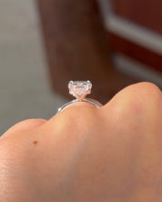 3.02ct E - VVS2 Radiant Lab Diamond Stephanie - PBD Engagement Rings