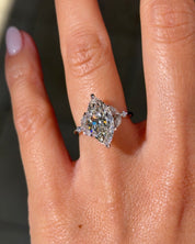3.02ct F - VS1 Marquise Lab Diamond Sarah - PBD Engagement Rings