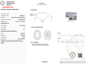 3.03 Carat D-VS1 Oval Lab Grown Diamond - IGI (126740) - PBD Loose Diamond