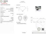 3.03 Carat D - VS1 Pear Lab Grown Diamond - IGI (122836) - PBD Loose Diamond