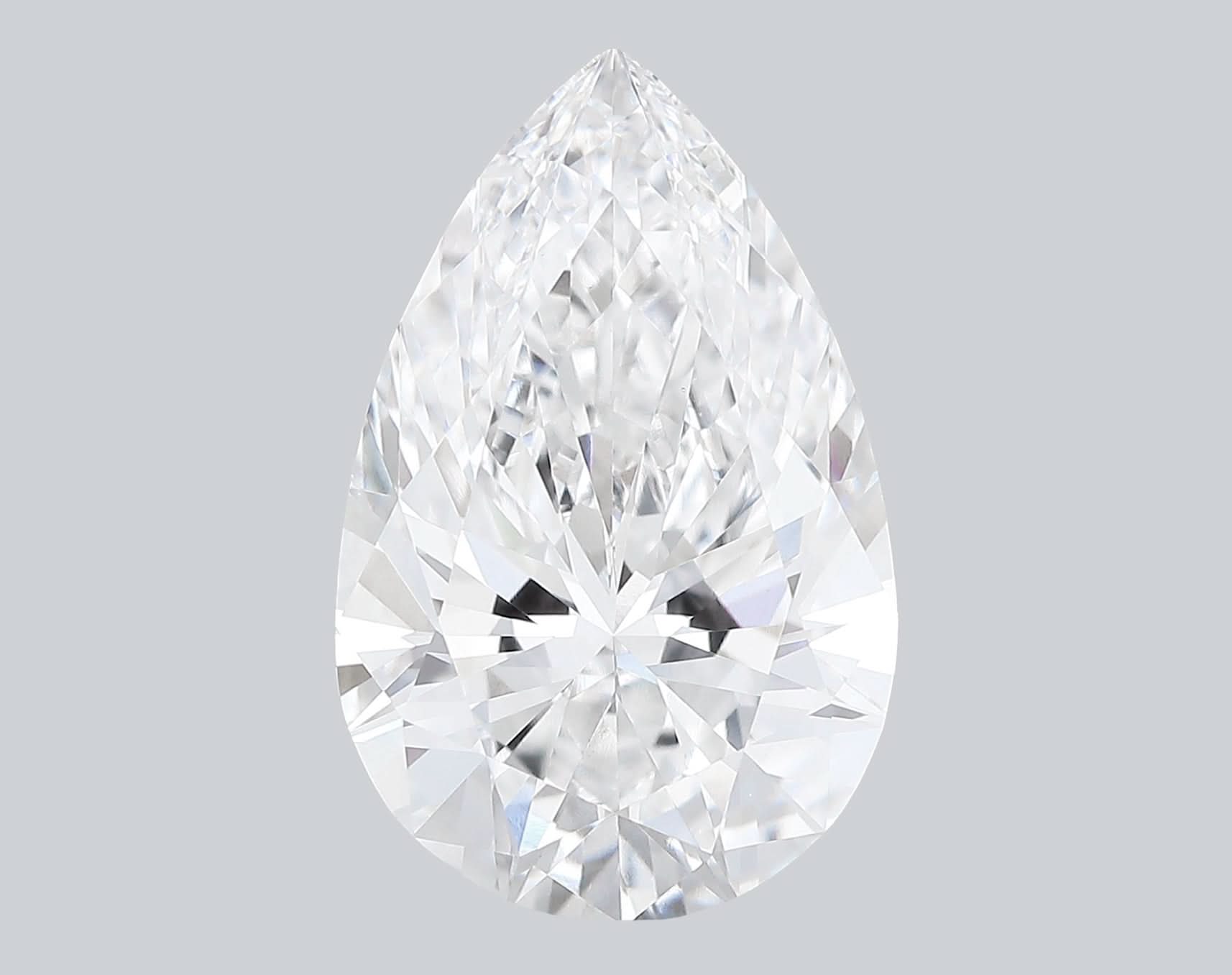 3.03 Carat D - VS1 Pear Lab Grown Diamond - IGI (122836) - PBD Loose Diamond