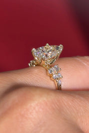 3.03ct D - VS1 Pear Lab Diamond Nova - PBD Engagement Rings