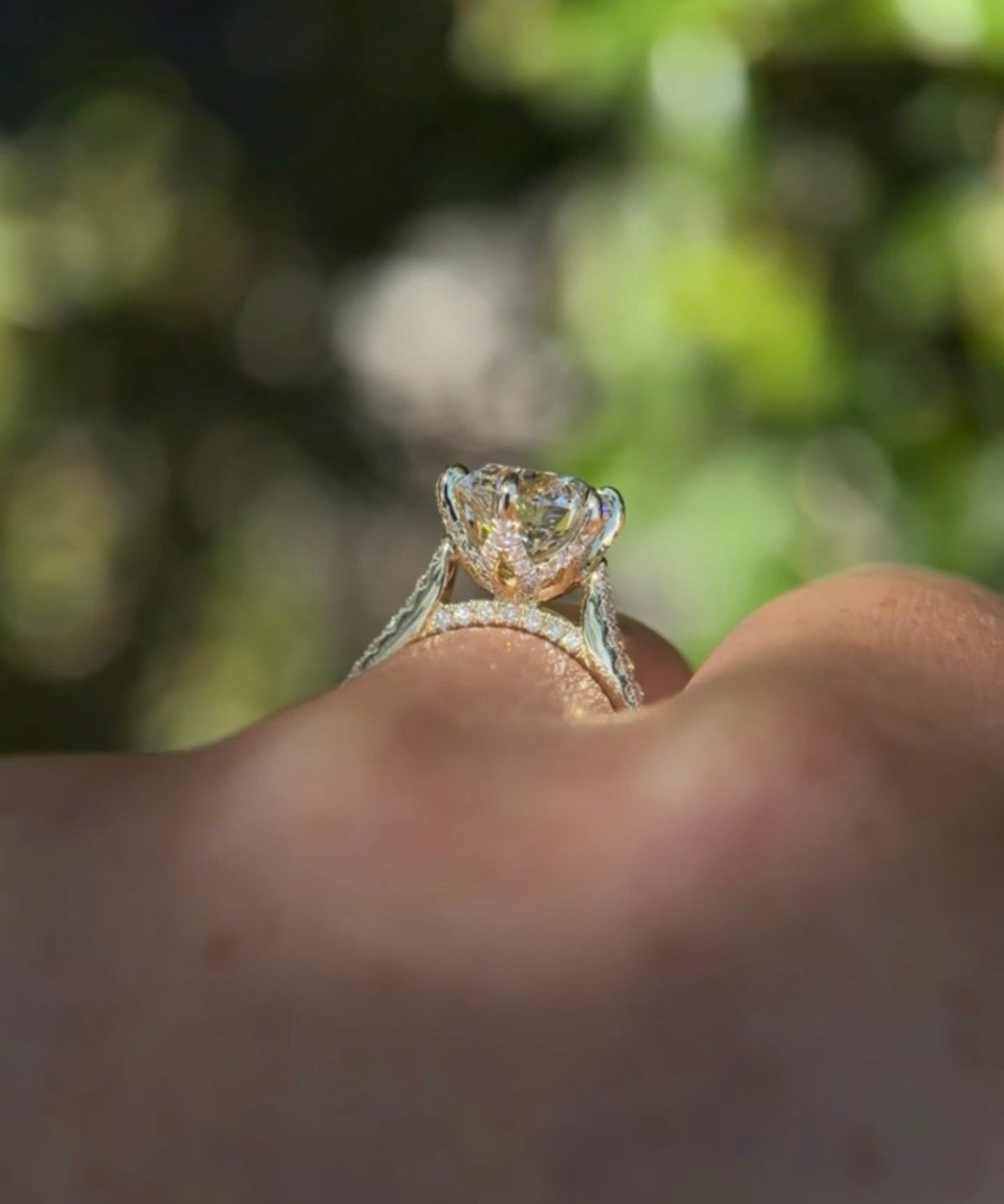 3.03ct D - VS1 Round Lab Diamond Isabela - PBD Engagement Rings