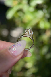 3.03ct D - VS1 Round Lab Diamond Isabela - PBD Engagement Rings