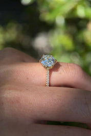 3.03ct D - VS1 Round Lab Diamond Isabela - PBD Engagement Rings