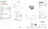 3.03ct E-VS1 Marquise Lab Diamond Cecelia