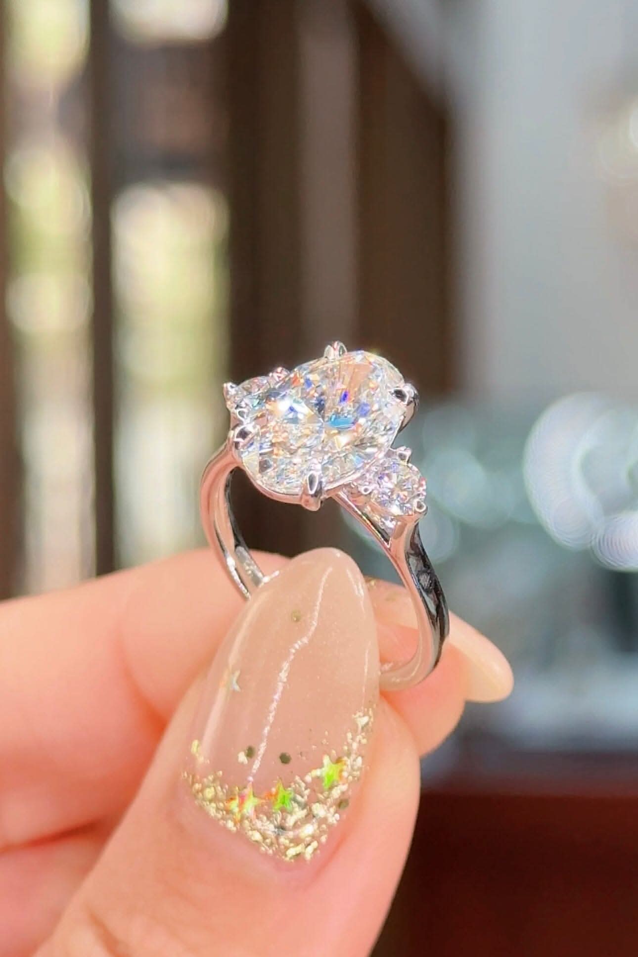 3.03ct E-VS1 Oval Lab Diamond Meghan – PBD