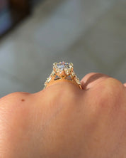 3.03ct E - VVS2 Dutch Marquise Lab Diamond Jillian - PBD Engagement Rings