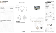 3.04 Carat D-VS1 Oval Lab Grown Diamond - IGI (128289) - PBD Loose Diamond