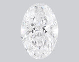 3.04 Carat D-VS1 Oval Lab Grown Diamond - IGI (#128289)