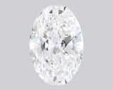 3.04 Carat D-VS1 Oval Lab Grown Diamond - IGI (#128290)
